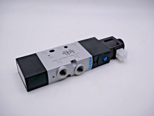 Festo VUVS Size 20 In-Line Solenoid Valve – 5/2-Way Monostable, Pneumatic Spring