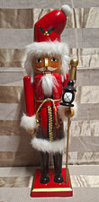 EUC Vintage Kurt Adler 14in Santa Nutcracker w/ Lantern Excellent Condition