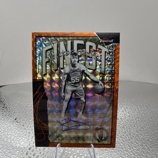 2025-26 Topps Finest Baylor Scheierman Auto Orange Geometric Refractor /15