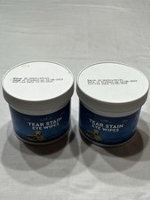 2 PACK Tear Stain Eye Wipes For Cats  Dogs Soothing Wipes 120 Pads Each