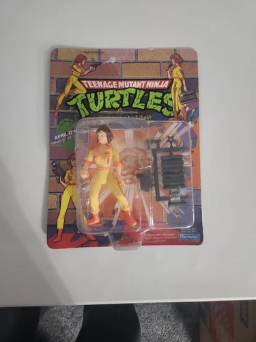 Rare Vintage 1990 TMNT Action Figure - April O’Neil (Unopened, Unpunched)
