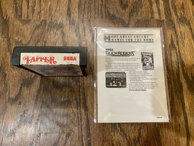 Tapper - Sega - Atari 2600 - Cart / Manual - CLEANED & TESTED
