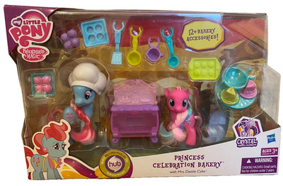 My Little Pony PRINCESS CELEBRATION BAKERY with Mrs Dazzle Cake, G4, 2012, MIB