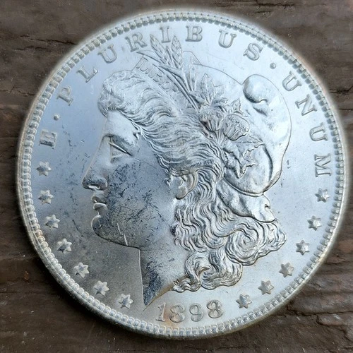 1898-O Morgan $1 Silver Dollar New Orleans Mint Uncirculated