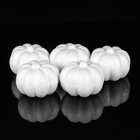 5 Pcs Simulation Mini Pumpkin Foam Decoration for Thanksgiving Day Photography