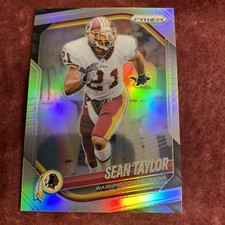 2025 Prizm #105 Sean Taylor Silver Prizm - Washington Redskins/Commanders