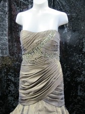 2000's Bronze Mermaid Gown (H0158)