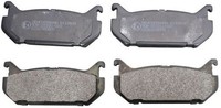 Denckermann Bremsbelagsatz Scheibenbremse B110430 FüR Mazda Mx 626 Ge 4 Xedos Ca