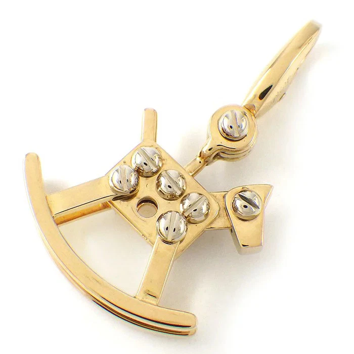 Cartier Charm Schaukelpferd 750(18K) Weißgold Gelb *DLR5701