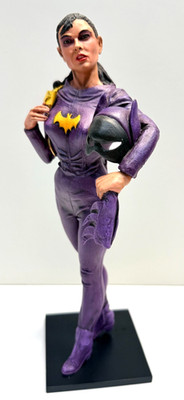 Jimmy Flintstone Batrina Batgirl Resin Yvonne Craig Pro Built Trade Show Model
