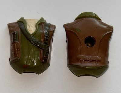 Gi Joe ARAH 1983 Wild Bill V1 Chest Body Back Torso Flat Rate Shipping E6
