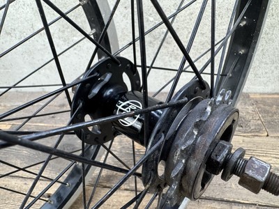 Sun Z25 20” Bmx Rims Redline Tootsie Roll Hubs 36 Spoke 3/8” Axles