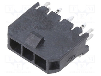 1 Stück, MicroFit 3.0 SR Vert TH Clip Tin 3Ckt MX-43650-0318 /E2DE