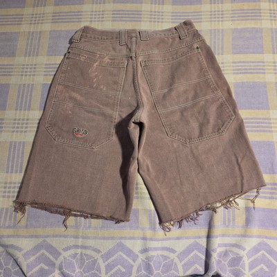 Vintage Grind Inc Denim Jean Shorts 90s skateboard Skate Cutoff Y2k Baggy Sz 30