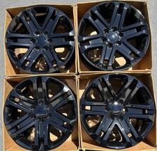 20 Ford F150 Factory Wheels Rims Gloss Black Oem F-150 10345 Platinum New Set 4