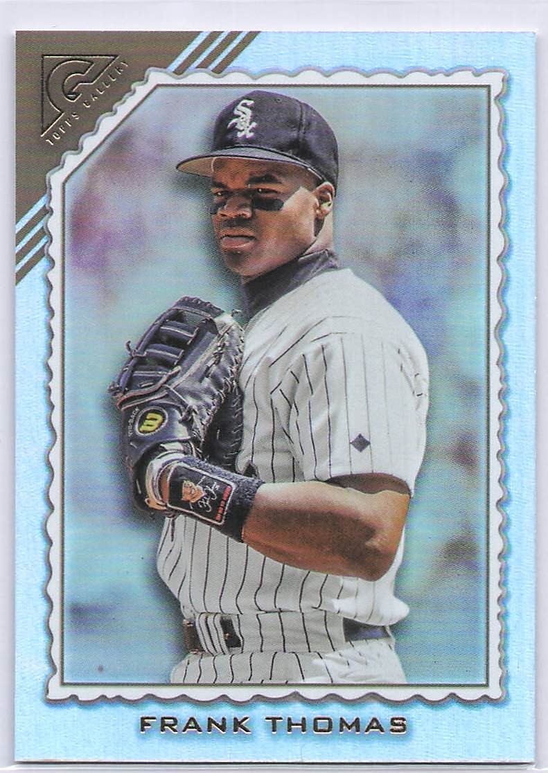 2022 Topps Gallery #61 Frank Thomas Rainbow Foil Chicago White Sox