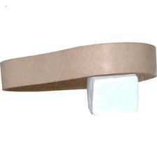 3/4  x 12  Leather Honing Belt  Buffing Compound for Ultimate Sharpness
