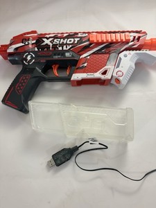 Zuru X-Shot Hyper Gel Clutch Blaster - Semi-Auto Motorized w/ Hopper & USB Cable