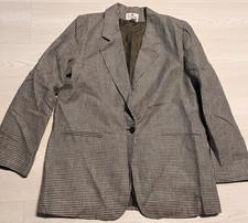Courtenay Blazer Jacket Womens 46 White Black...
