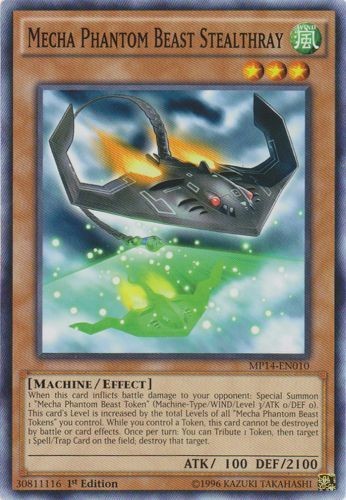 Mecha Phantom Beast Stealthray MP14-EN010 Common 1st Ed NM