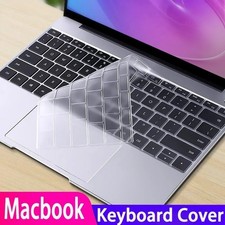 Soft Silicone Keyboard Cover Skin for Apple MacBook Pro Air - 2016-2022 Models