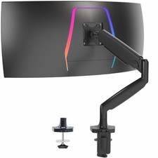 VIVO Single Ultrawide 40" Monitor Desk Mount with Pneumatic Spring Arm
