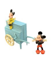 Circa 1949 Charbens Salco Disney's Mickey  Minnie Mouse Barrel Organ