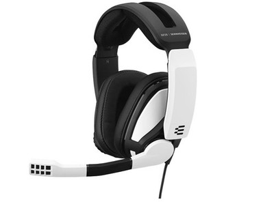EPOS Sennheiser GSP 301 Gaming Headset Black & White 3.5mm Jack Headband