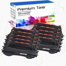 10PK Toner Cartridge with HP 37A CF237A LaserJet Enterprise M608dn M608n M631z