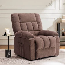 Reclining Massage Chair with Adjustable Electric Power Lift Chair/Remote Control