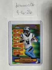 2025 Topps Chrome Power Players Tetairoa McMillan Panthers Rookie
