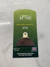 Acme Shepherds Lip Whistle 575-Nickel Silver Plated Dog Whistle