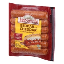 Johnsonville Beddar Cheddar Smoked Sausage 14 Oz (4 Pack)