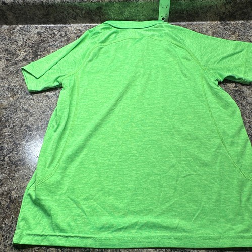 Reebok: Boys / Youth Sz S (10-12)GREENShort Sleeve Polo Shirt, Pre-Owned - Picture 8 of 8