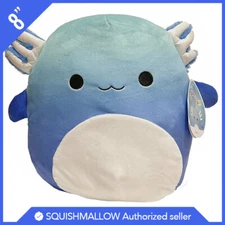 Squishmallow Kellytoy Plush Miss Vi The Blue Axolotl Exclusive 8" Inch NWT NEW