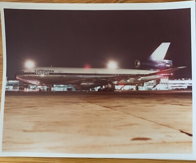 Lufthansa Airlines DC-10 Promotional Art Photo Print at McDonnell Douglas