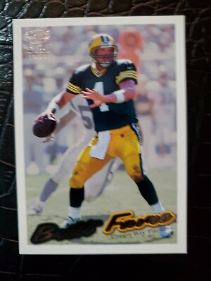 #ad #ad 1999 Pacific Paramount Brett Favre SILVER card #93 $1.99