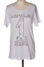 Twin Set  -  T - Female - White - 3072610A184044