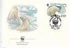 Polar Bear WWF Russia FDC #4 1987 (1412424)