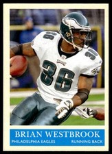 2009 Philadelphia 143 Brian Westbrook Philadelphia Eagles Football Card