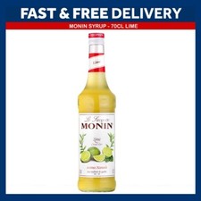 NEW Monin Coffee & Cocktail 70cl Glass Syrup Flavours & Pump - AS USED BY COSTA