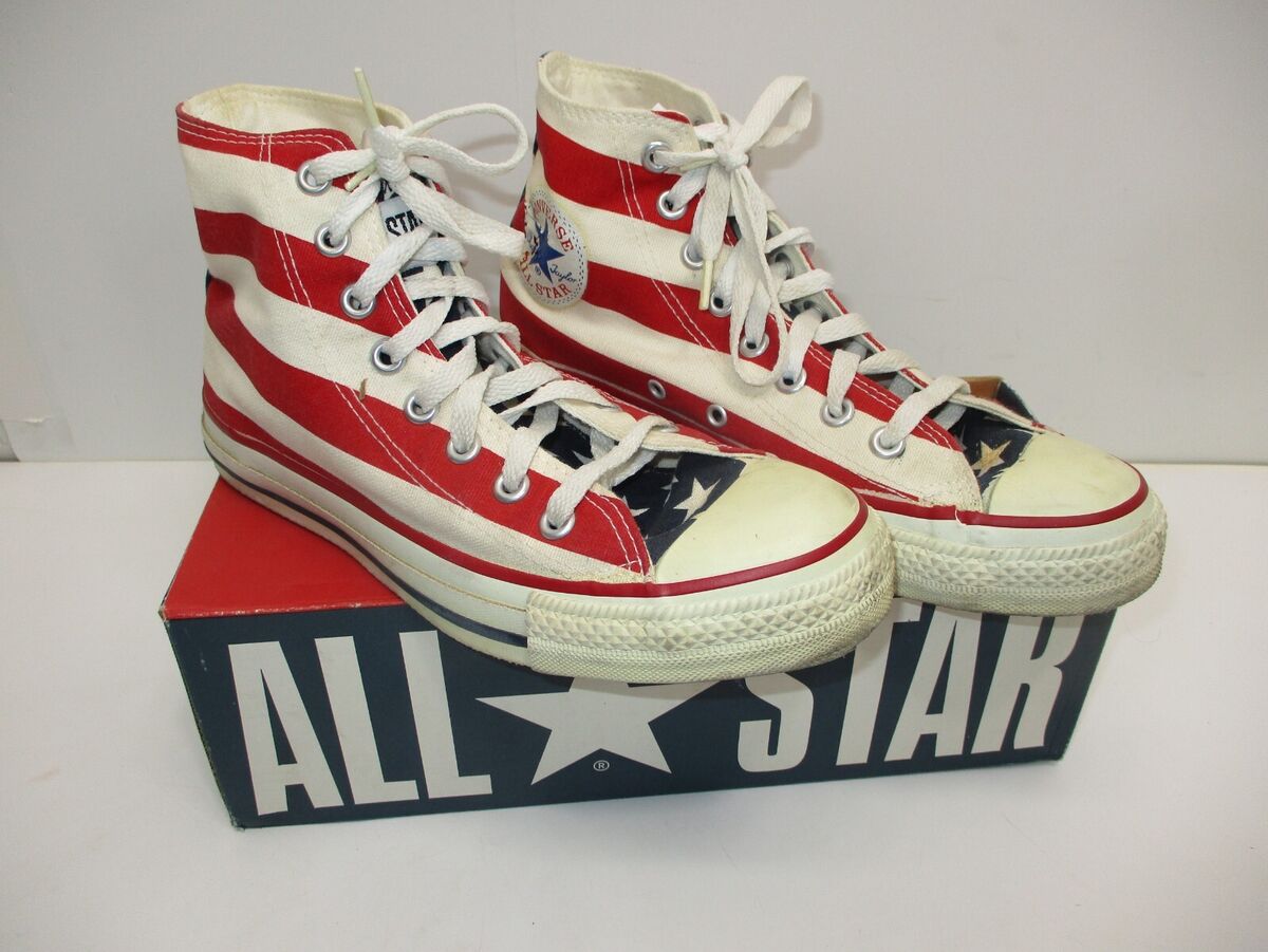 Converse All Stars Hi top STARS & BARS Original Box - 6.5 Converse All Stars Hi top STARS & BARS Original Box - 6.5