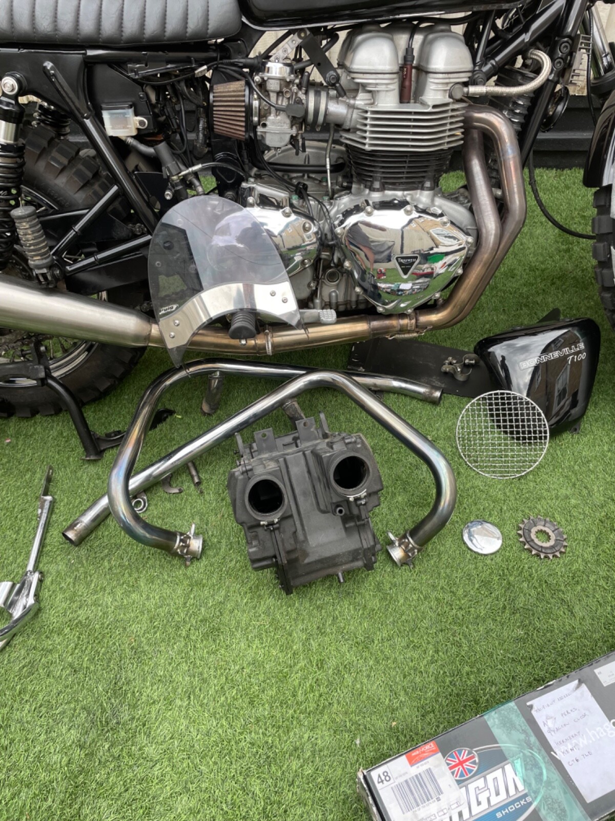 2004 Triumph bonneville T100 (big bore) Picture 7 of 14