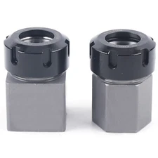 Hex+Square ER-32 Collet Block Spring Chuck Holder for CNC Lathe Milling Machine