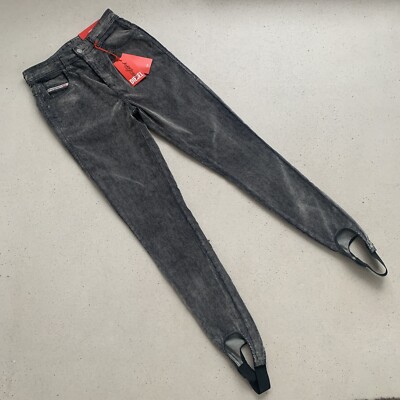 DIESEL JoggJeans Denis Division Steghose selten Grau W26 Elastisch NP 295,-knapp
