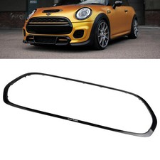 1x For BMW Mini Cooper 5D Hatch F55 13-20 Front Grille Surround Trim Gloss Black