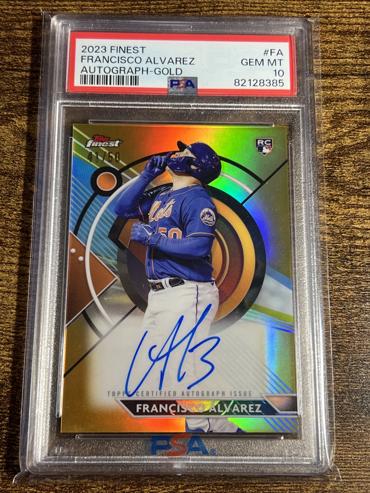 フリオ・ロドリゲス 50シリ 2023 topps WBC 直筆サインカード