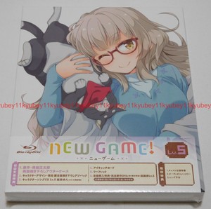 New Game Vol 5 First Limited Edition Blu Ray Cd Booklet Card Japan Zmxz 105 Ebay