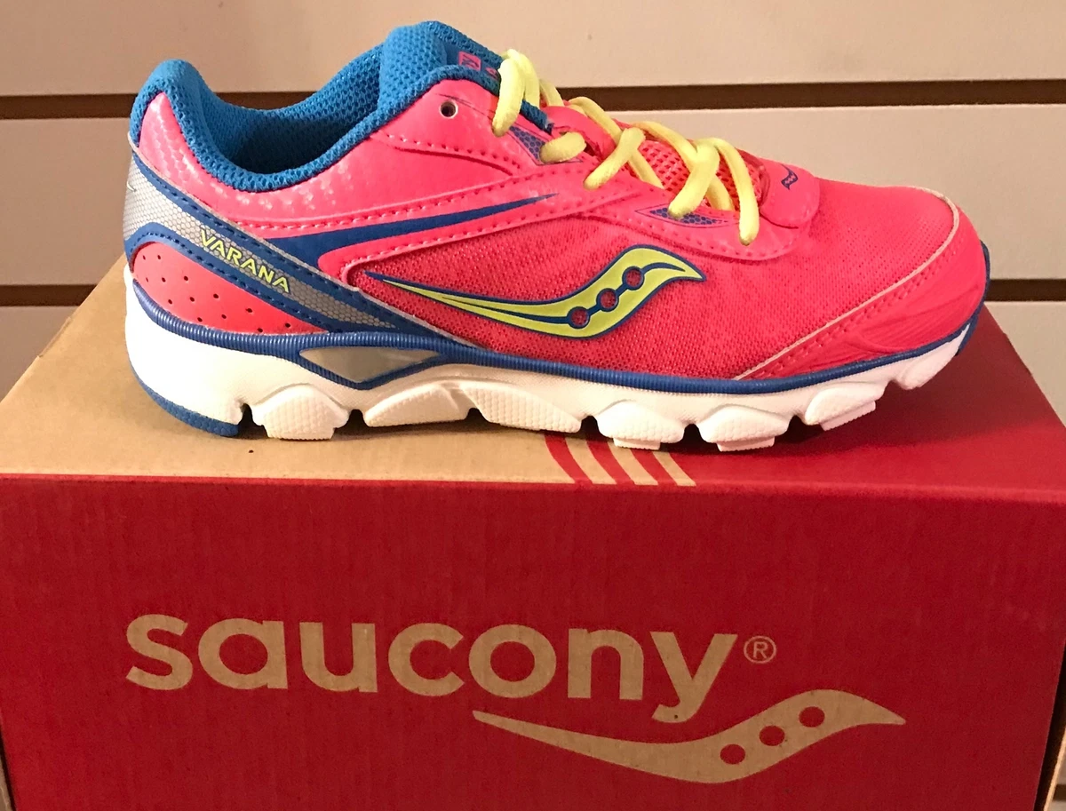 Saucony Varana Running Shoes New In Box Girls Retail 45.00