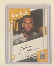 2021 Panini-Donruss Elite Najee Harris Pen Pal Autographed Card